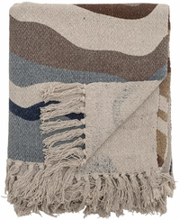 Bloomingville Stephania Plaid - 130 x 160 cm - Brown