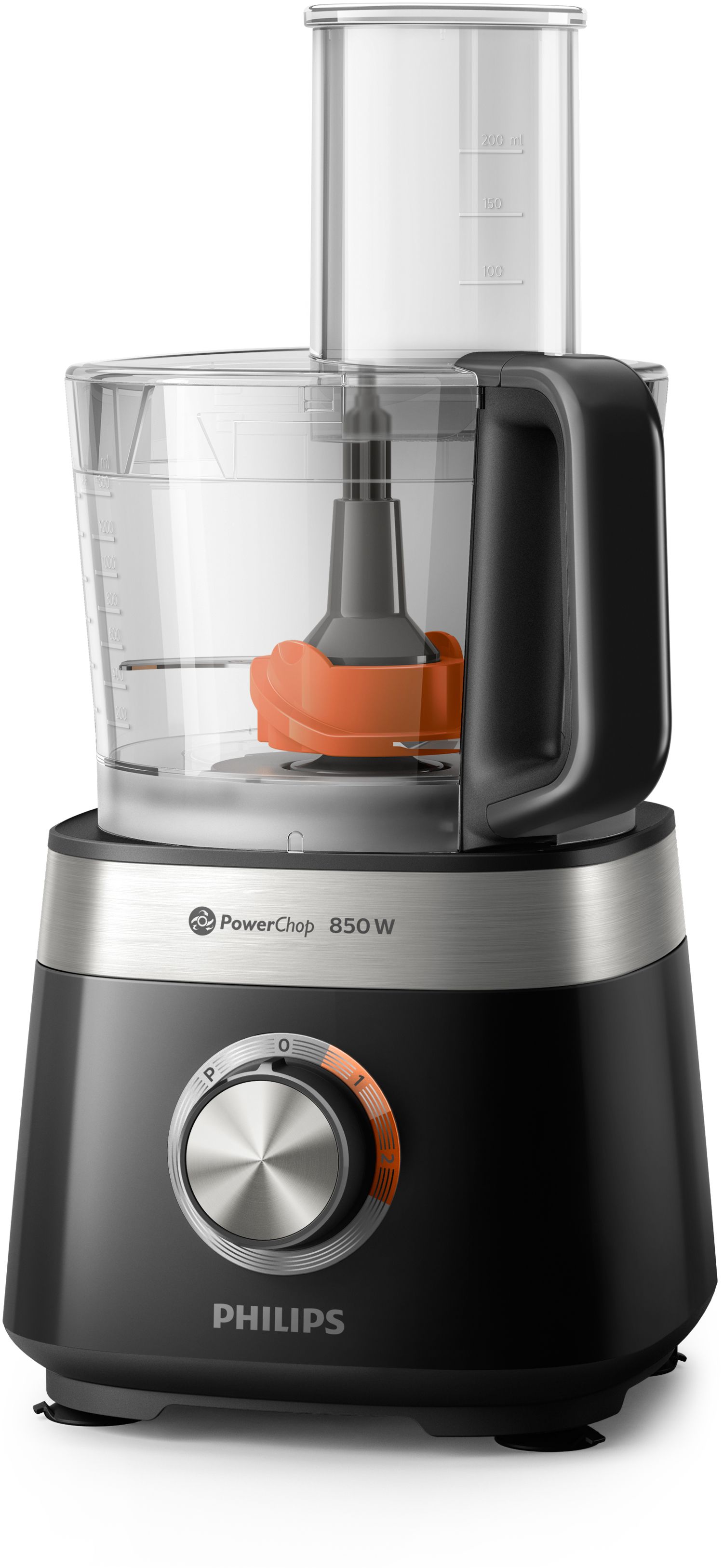 Philips Viva Collection HR7530/10 Foodprocessor - 850W - Zwart