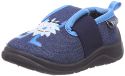 Playshoes pantoffels monster jeansblauw