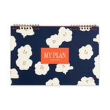 UO Weekplanner, Kyoto, dagen ongenummerd, 60 pagina's, hoogwaardig papier 90 g, 280 x 180 mm