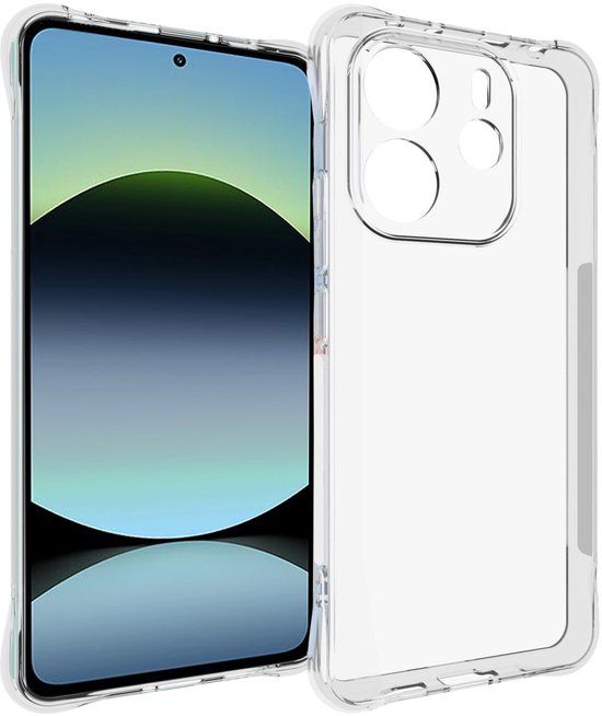 imoshion Shockproof Case voor de Xiaomi Redmi Note 14 (4G) - Transparant