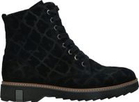 Wäldlaufer Veterboot 683801 160 001 Zwart Suède Print Wijdte K