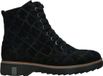 Wäldlaufer Veterboot 683801 160 001 Zwart Suède Print Wijdte K