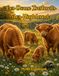 Les doux instants des Highland - Livre de coloriage en nuances de gris