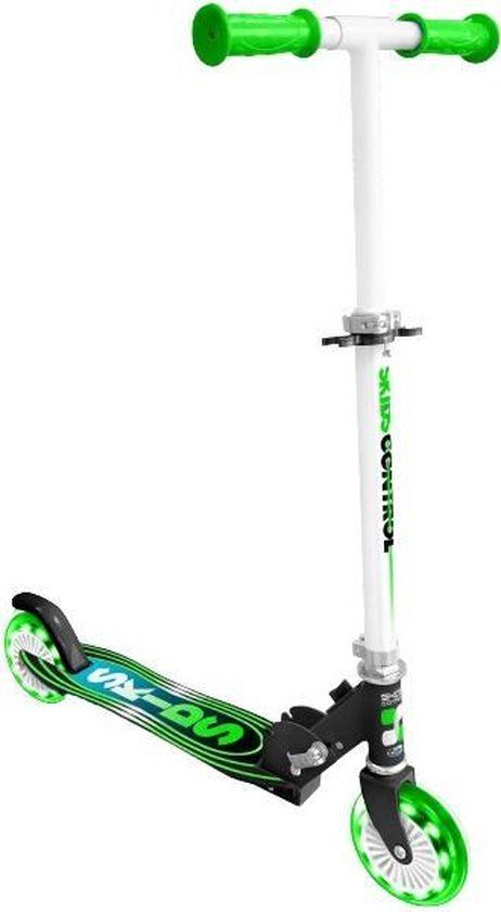 Skids Control Kinderstep - Groen - Opvouwbaar - 2 Wielen - Voetrem