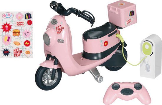 Top1Toys BABY born RC E-Scooter Roze/Zwart