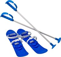 MARMAT Bigfoot ski’s kind 42 cm - Snowblades voor kinderen - Kinderski’s Blauw