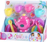 Playgo Play theeservies speelgoedset met muziek - 14-delig kinderservies.