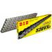 D.I.D 520 VX3 Noir/Noir 116 maillons