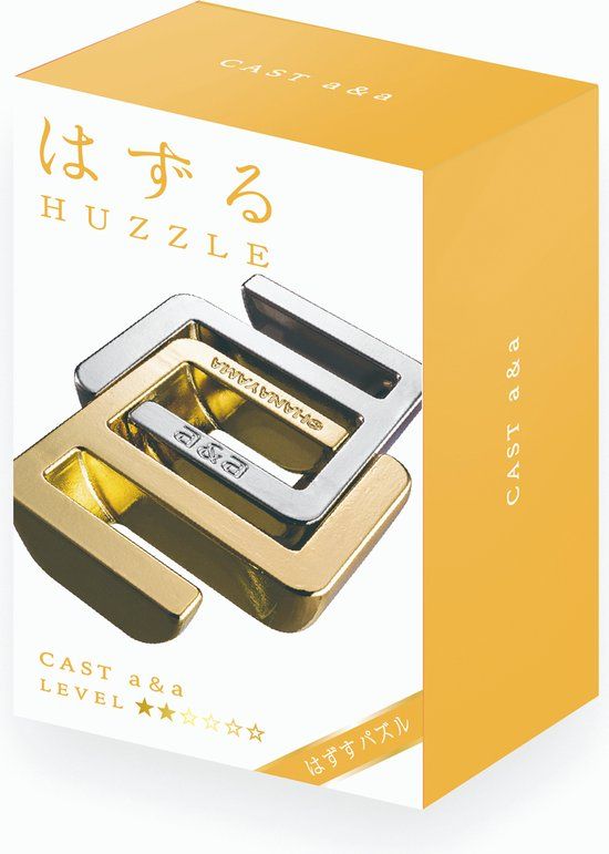 Huzzle Cast Puzzle - A&A - Vormenpuzzel - 8+ jaar