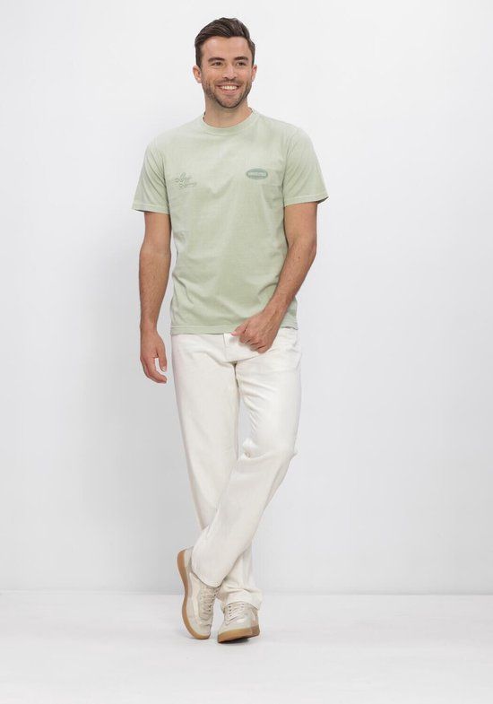 Dstrezzed Nickolas Tee Heren T-shirt - Mint - Maat S