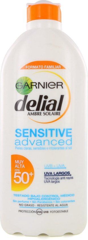 Delial Zonnemelk Sensitive Advanced SPF50 - 400ml