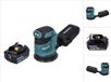 Makita DBO 180 F1 accu excentrische schuurmachine 18 V 125 mm + 1x accu 3,0 Ah - zonder oplader