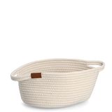 Zeller 14436 opbergmand, katoen/polyester, naturel, ca. 29 x 21 x 14,5 cm