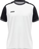 Jako Dynamic Shirt Korte Mouw Heren - Wit / Zwart / Antraciet | Maat: L