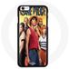 Maniacase Hoesje voor iPhone 4 Anime One Piece Luffy Poster Karakters Kunst Seizoen 1