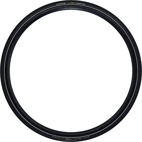 Schwalbe Green Marathon GreenGuard - 28 x 1.25 / 32-622mm - Zwart met reflectie