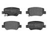 MEYLE Jeu de plaquettes de frein arrière 025 248 8516/W pour Toyota Avensis
