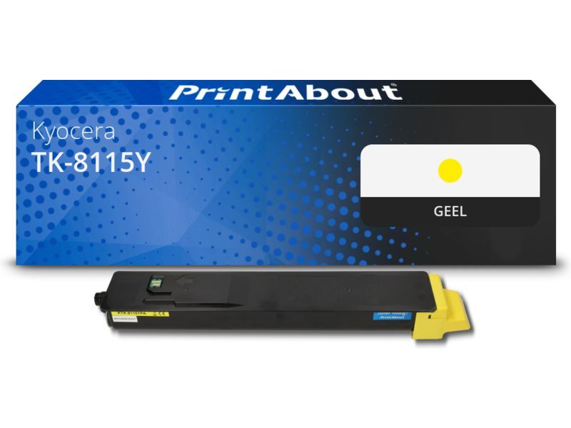 PrintAbout Kyocera TK-8115Y Toner Geel
