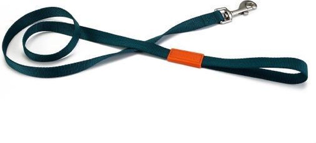 Beeztees Looplijn uni dark green 120cmx10mm