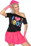 Wilbers & Wilbers 80s Lover Shirt Zwart Vrouw