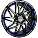 KESKIN WHEELS KT20 FUTURE black painted blue inside 8.0Jx18 5x112 ET45