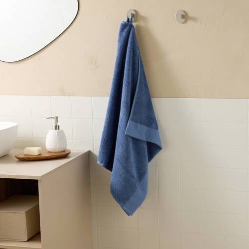 NOUS Living handdoek blauw (110x60 cm)