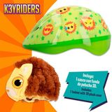 ColorBaby K3yriders Leeuwenpluche Hoes Juniorhelm Veelkleurig