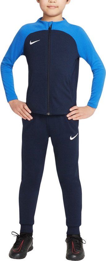 Nike Dri-FIT Academy Pro Trainingspak Junior - Navy - Blauw - Maat 116 - Unisex