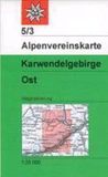 **karwendelgebirge DAV Alpenvereinskarte 05/3 Karwendelgebirge Ost 1:25.000