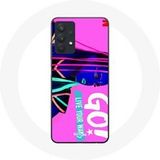 Maniacase Hoesje voor Samsung Galaxy A32 5G Poursuis Tes Rêves Mía Cáceres Go! leef je eigen