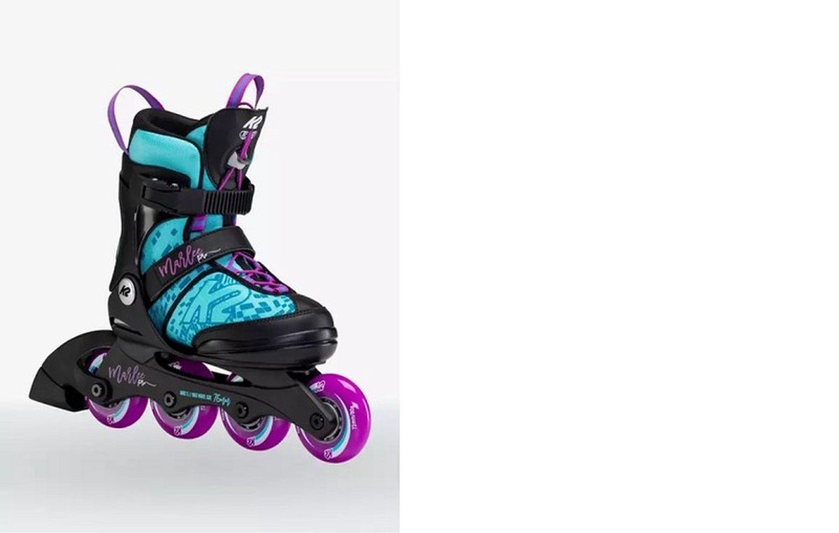 K2 Marlee Pro Inline Skates - Kids - Size 35-40 - Blue/Purple