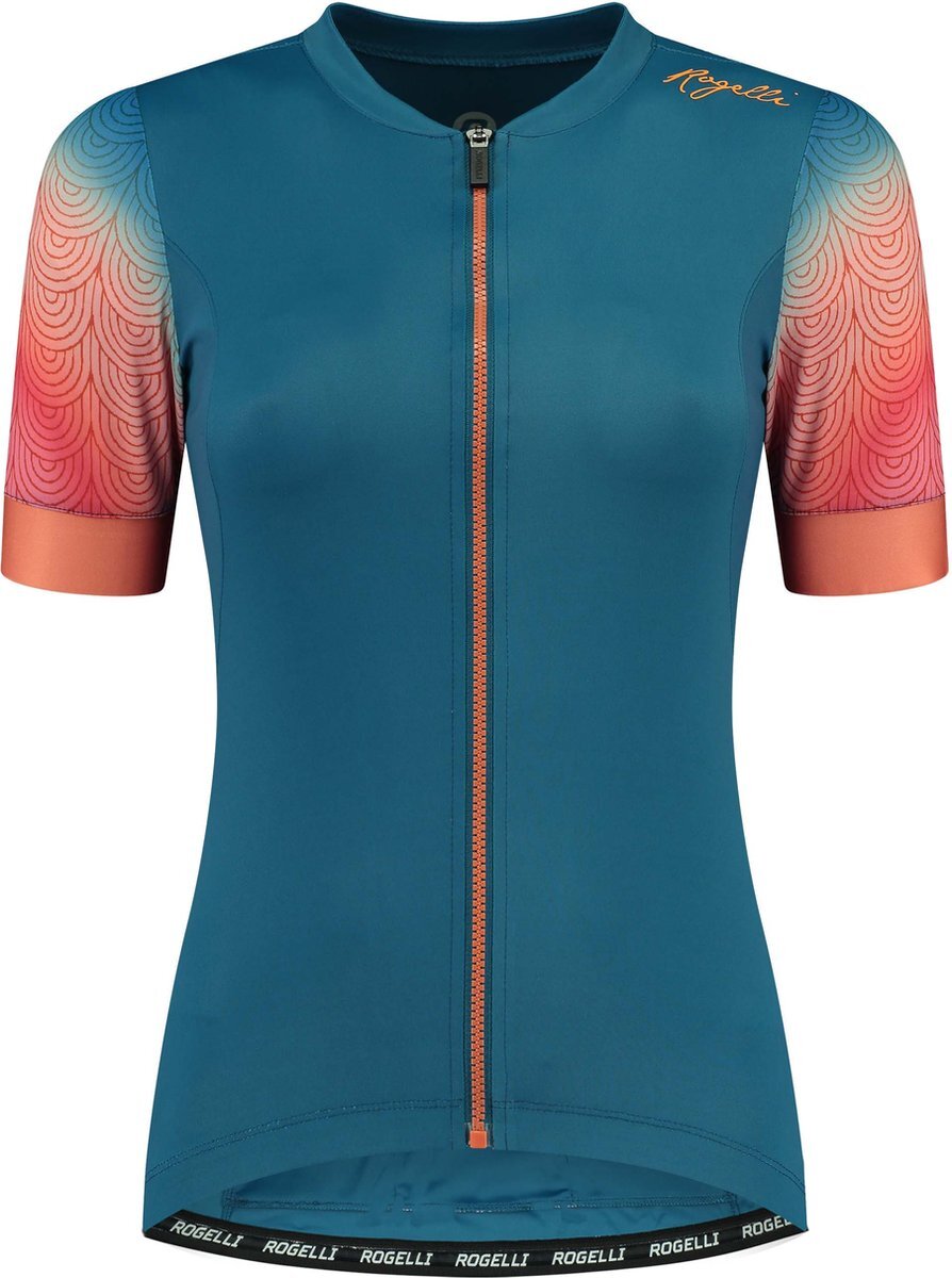 Rogelli Waves Fietsshirt Dames Blauw - Maat M