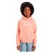 Levi's Sweat à capuche Logo Poster Enfant Orange 14 Ans Fille