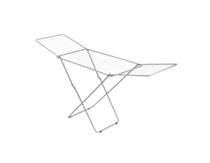 Metaltex Tomado Droogrek - Grijs - 206 x 55 x 105 cm - Opvouwbaar