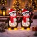 Luca Lighting Kerstverlichting figuur - Pinguin - 40 cm - LED - Buiten - Multicolour