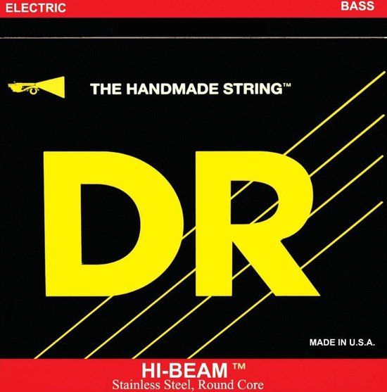 DR Strings LR-40 Hi-Beam Light 40-100 Basgitaarsnaren - 4-pack