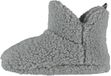 Apollo - Hoge Pantoffels kinderen - Teddy - Grijs - Maat 29/30