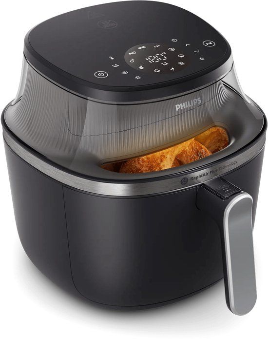 Philips 3000 series Airfryer 6.2L Zwart/Zilver