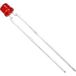 Vishay TLVH4900 LED fil de fer Rouge Cylindrique 3 mm 55 mcd 170 ° 30 mA 2.4 V
