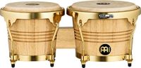 Meinl Wood Bongos WB200NT-G, Gold Hardware