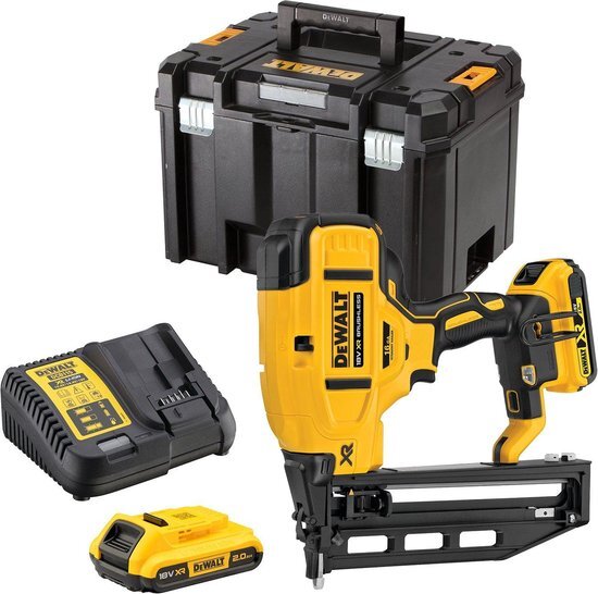 DeWalt DCN662D2 | Afwerkingstacker | 16GA | 18V | XR | 2.0Ah | LI-Ion accu