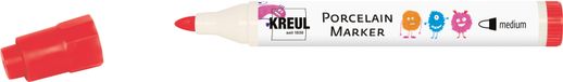 KREUL 16305 Porseleinstift, kersenrood, Fibre tip, 1 stuk(s)