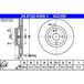 ATE Lot De 2 Disques De Frein 24.0122-0300.1