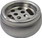 Merkloos / Sans marque Edco Eindhoven Bv Tin Ashtray Matte Silver - Suitable Indoors and Outdoors - Dia 10 x H5 cm