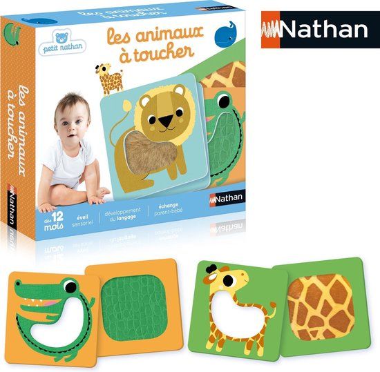 Nathan Bordspel Animals to Touch (FR)