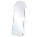 VEVOR Grote vrijstaande staande Gebogen Spiegel op Volledige Lengte, 1650 x 558 mm, Staande Spiegel met Standaard, Vrijstaand of Wandgemonteerd, Aluminiumlegering Frame, Volledige Lengte Aankleedspiegel voor Woonkamer en Slaapkamer