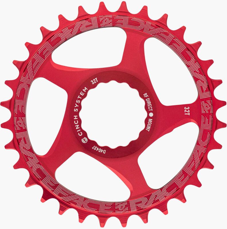 Race Face DM Cinch Kettingblad 10/11/12-speed, red