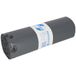 Afvalzakken van gerecycled LDPE 120 l, grijs, 20 stuks/rol