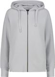 CMP Dames hoodie sweatshirt van jersey, Gesso/Grijs, Maat XS